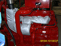 Deutz BF6M-1013ECP with Firwin Insulation Blankets